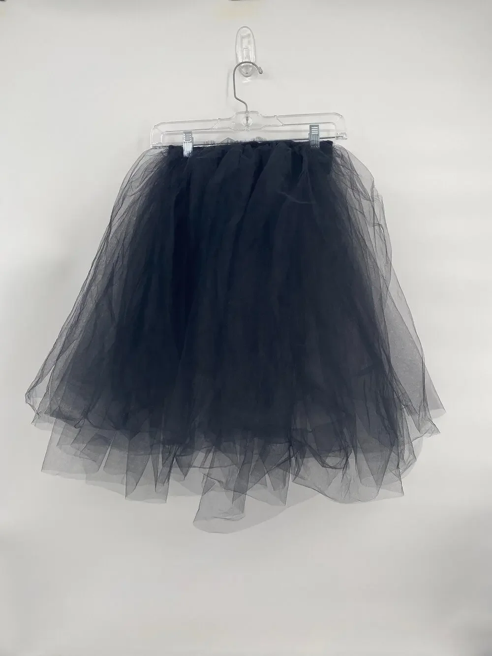 Balera Mesh Black Ballet Dance Skirt Childrens Size Medium Large Elastic Waist